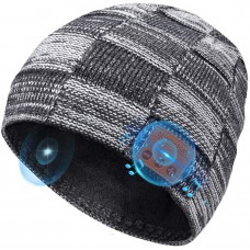 Gifts for Men Bluetooth Beanie Hat - Christmas Stocking Stuffers for Men Birthday Ideas Gift for Dad Women Teen Boys Girls Husband Boyfriend Gadgets for Men Winter Cap